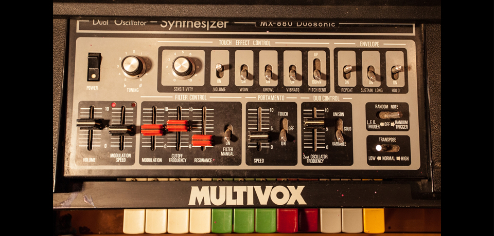 CAVERNE STUDIO - MULTIVOX MX-880 DUOSONIC